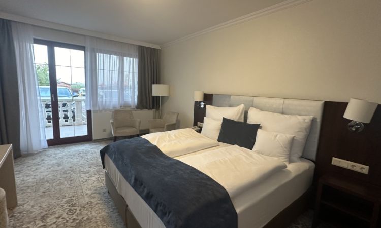 Modern rooms with balcony