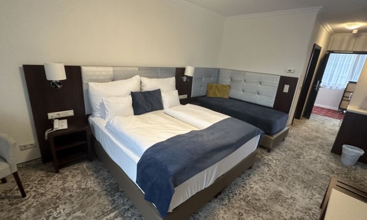 Modern rooms with balcony