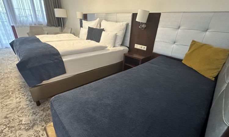 Modern rooms with balcony