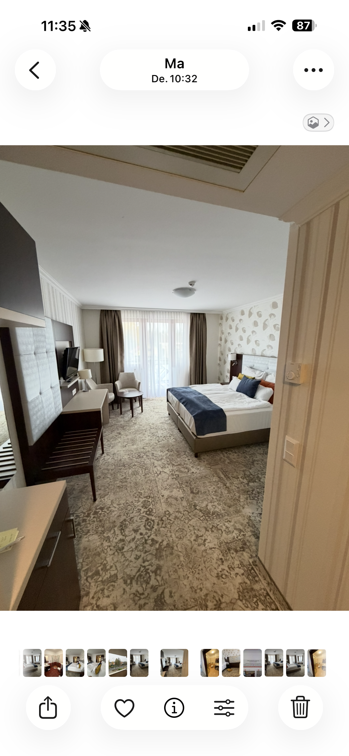 Szperior kétfős balkonos szoba