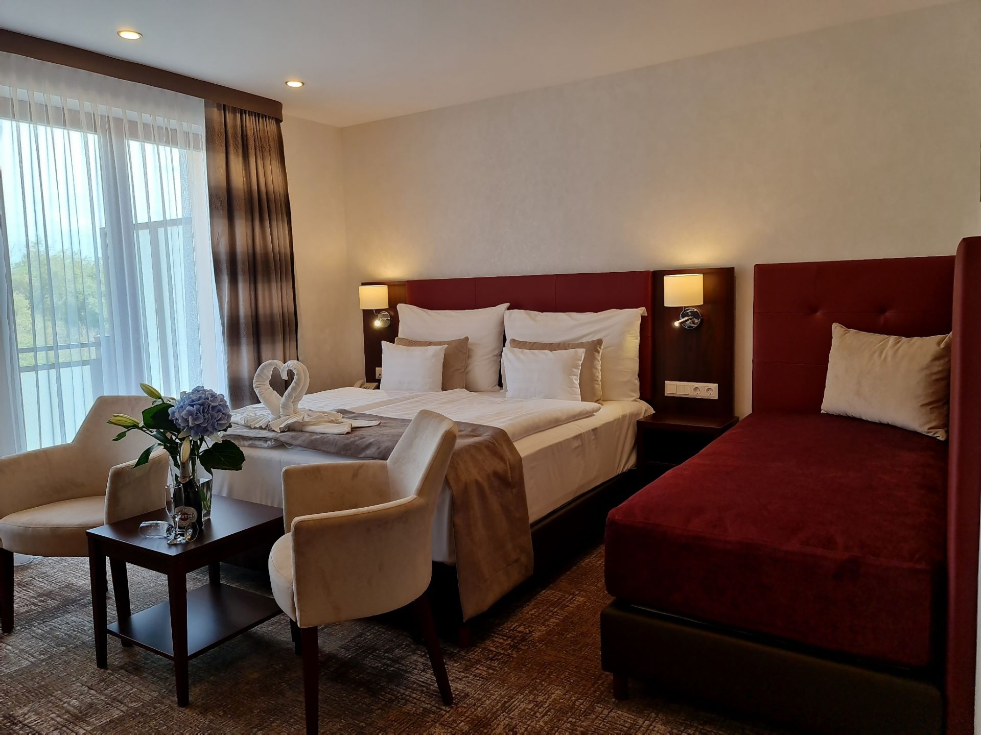 Premium 2- 3 fős balkonos szoba